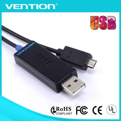 China Intelligent LED Light Micro USB Extension Cable ABS Plastic Casing for Mobile Phone for sale