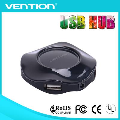 China 2.0 USB-Standaard 4 Haven Zwarte Hoge snelheid van de Hublader voor Celtelefoon & Tabletpc/Camera Te koop