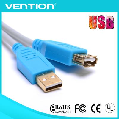 China Parte alta USB 2,0 um homem a um micro cabo de extensão fêmea de USB para o PC do telefone móvel/tabuleta à venda