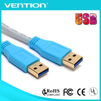 China USB 3.0 Micro USB Extension Cable AM to AM Monitor / Stereo Digital USB Cables High Speed for sale