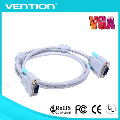 China Varón del cable de extensión del monitor de la PC el 1m VGA al cable masculino del cordón para el proyector/el ordenador el 1m - los 5m en venta