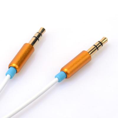 China 2m 6.56FT White digital audio cable to aux Gold-Plated Connector for sale