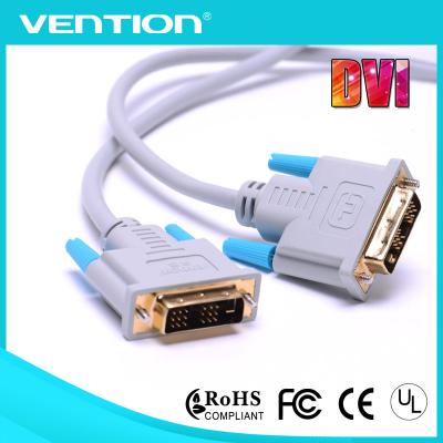 China Multimedia 1m DVI Extension Male To Male Cable To TV With PVC Shell for sale