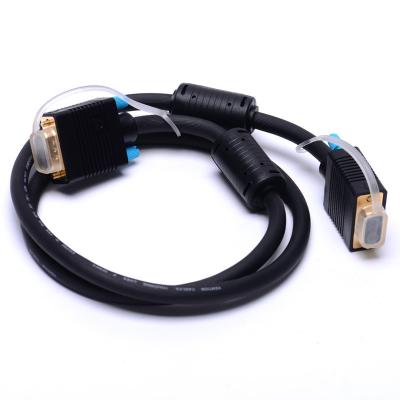 China 15pin PC Monitor Extension Cable Male To Male Multimedia Vga To Vga Cable Length 40m for sale