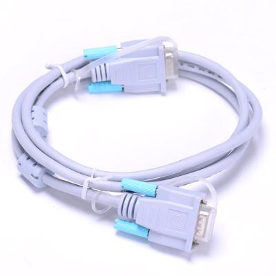 China Varón azul del cable de extensión del monitor de computadora de VGA al cable masculino los 5m del cordón de remiendo en venta