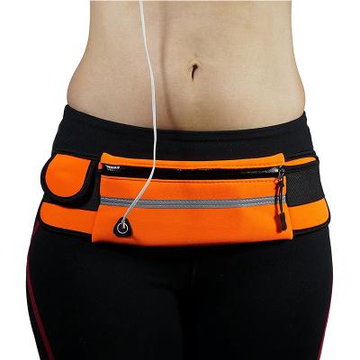 China Water Proof Outdoor Sports Fitness Running Waterproof Fanny Pack Crossbody Girls Mini Waist Bag for sale