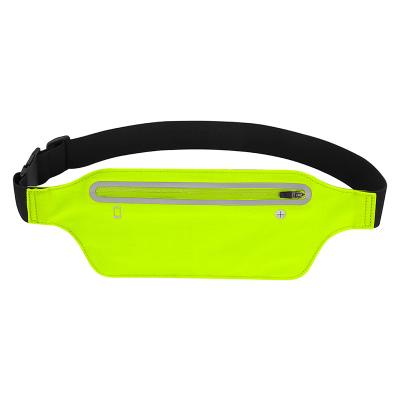 China Water Proof Waist Sling Bag Belt Multifunctional Ultra-thin Mini Waist Bag Running Purse for sale