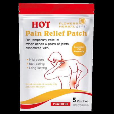 China Anti Aging Pain Relief Natural Topical Chinese Herbal Patch for sale