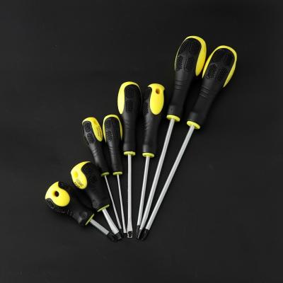 China Repair Design PP+TPR Single Handle Screwdriver Set With Magnetic Power Screw Drivers Topm Mini Scrw Driver Screwdriver Set for sale