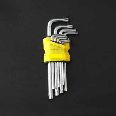 China OEM Allen Key Set Torx L Type 9pcs Allen Wrenches Metric Hand Tool Hex Repair Hand Tool Wrench Set Hole for sale