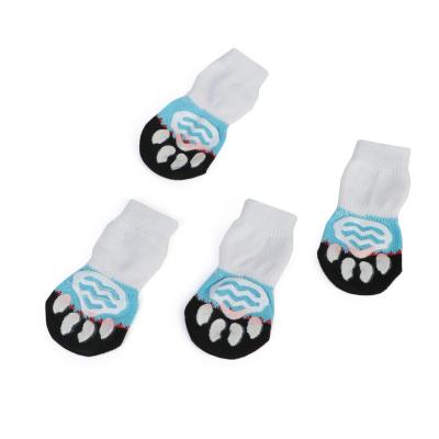 China Stocked Dirty Dog Socks Anti Small Dog Bumps Anti Scratch Autumn And Winter Breathable Pet Socks for sale