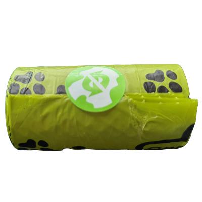 China Sustainable Disposable Custom Design Guaranteed Quality Dispenser Dog Poop Bag On Roll With Dog Poop Bags for sale