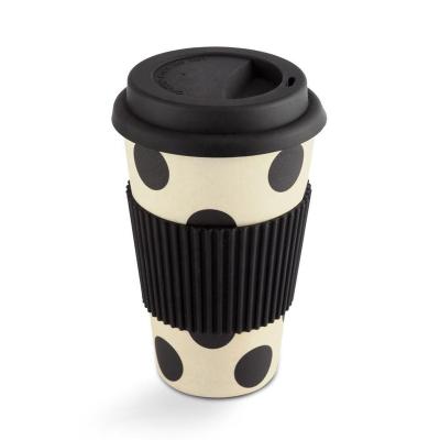 China Custom Free Sample Disposable Reusable Biodegradable Natural Bamboo Fiber Coffee Cups for sale