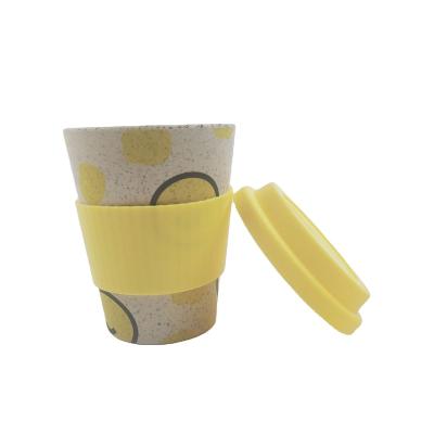 China Customized Viable Mug Degradable Coffee Grounds Portable Cute Coffee Mug Coffee Tea Cup for sale