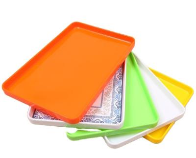 China Home/Restaurant/Bar/Hotel/Cheap Price Wedding Promotions/Super Markets Customize Tray Melamine Serving Tray Colorful Melamine Rectangle Tray for sale