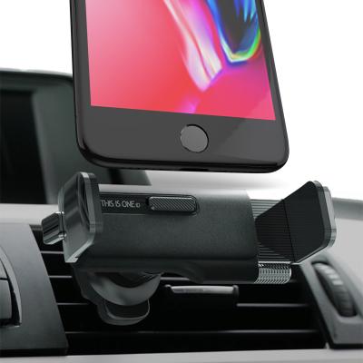 China 2021 Small Amazone 2021 Flexible Air Vent Car Phone Holder Clip Car Mobile Phone Holder For Car for sale