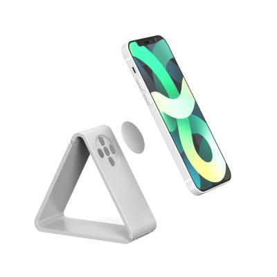 China Adjustable Desktop Cell Phone Stand Holder Updated Universal Desktop Desktop Stand for All Mobile Smart Phone for sale