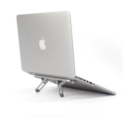 China Small Foldable Laptop Stand Aluminum Lightweight Foldable Laptop Stand for sale