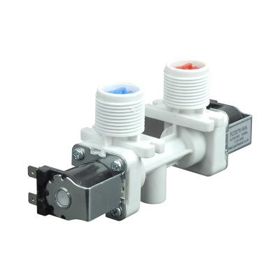 China AC220-240V AC110V LEJIA Raw Material Water Inlet Valve Durable High Quality Washing Machine Solenoid Valve for sale