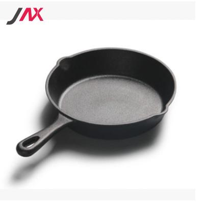 China New Contemporary Cookware Cast Iron Skillet for Outdoor BBQ Non-Stick Small Pan for sale