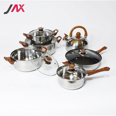 China Contemporary Wholesale Hot Sale Cheap Multi Function Best Seller Set Stainless Steel Pots for sale