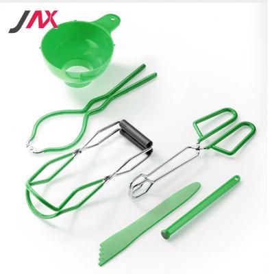 China Viable Hot Selling Amazon Kitchen Utensils Tools Manual Insulated Small Tin Clamp Set for sale