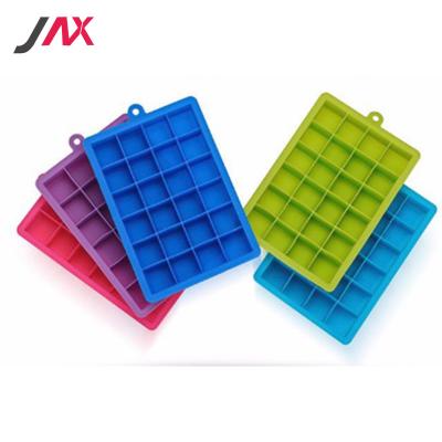 China Amazon Hot Sale 24 Holes Silicone Silicone Reusable Home Ice Cream Tools Kitchen for sale