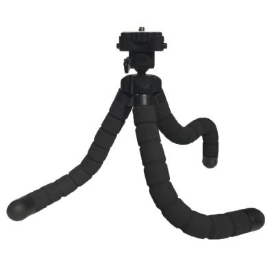 China Portable Flexible Tripod Mini Flexible Tripod Stand Mount Sponge Octopus Selfie Stick For Camera Phone for sale