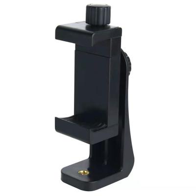 China 1/4 Screw Hole Flexible Universal Phone Clip 360 Degree Rotatable Desk Phone Clamp Holder For Broadcast for sale