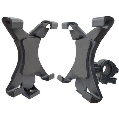 China Flexible Tablet Holder Mount Bracket Gym Treadmill Bike Handlebar Clip Holder Sports Adjustable Phone Holder for sale