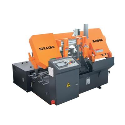 China Horizontal Automatic Pipe Cutting Power Steel Cutting Strip Saw Machine for sale