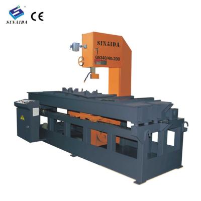 China Building Material Shops Vertical Metal Strip Saw Semi Automatic Cutting Machine Manufacturer for sale