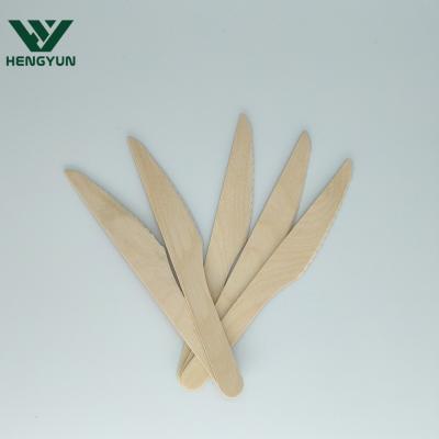 China Birch Wood Chinese Factory Hot Selling Disposable Wooden Knife for sale