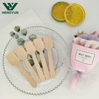 China Sustainable high quality with best price wooden ice cream scoop for sale