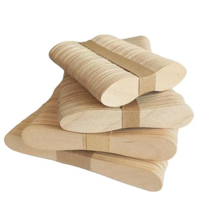 China Sustainable Biodegradable Disposable Wooden Ice Cream Magnum Sticks for sale