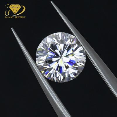 China Color Play or Fire Galaxy Jewelry Wholesale Price Cheery Blossom Cut Loose Moissanite Stones GRA Certificate VVS Moissanite Diamond for sale