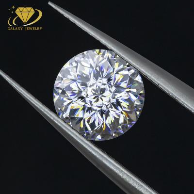 China Color Play or Fire Wholesale Emperor Cut Moissanite Stone DEF VVS Round Loose Diamond Moissanite With GRA Certification for sale