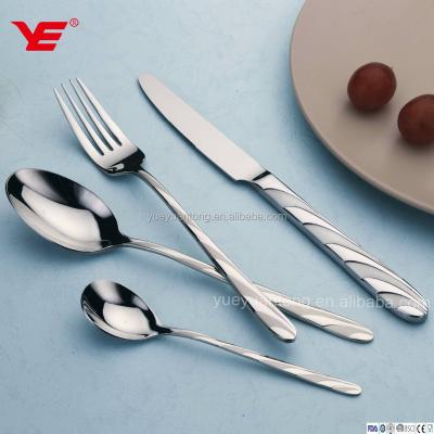 China Disposable Stainless Steel International Fancy Cutlery for sale