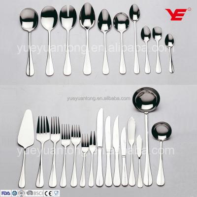 China High Quality Disposable Porcelain Stainless Flatware for sale