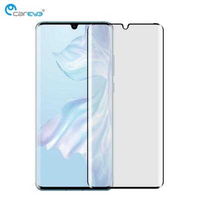 China 3D Mobile Phone Curved 9H Tempered Grass Screen Protector For Huawei P30 pro for sale