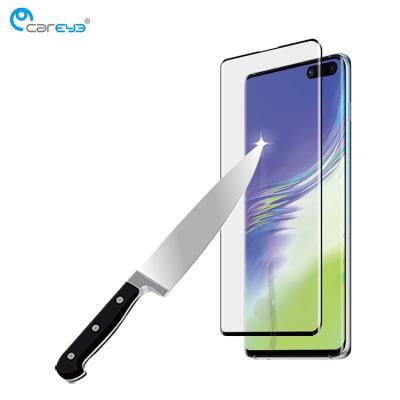 China Mobile Phone 3D Curved Tempered Glass For Samsung Galaxy S10 5G Protective Film Phone Screen Protector for sale