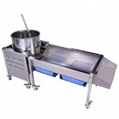 China Snack Factory 20120 NEW TECH HAIYUAN 18-30kg/h Gas Popcorn Making Machine for sale