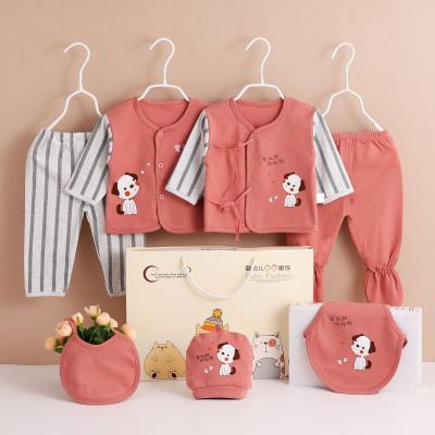 China Four Seasons Baby Suit Baby Cotton Casual Newborn Clothes for sale