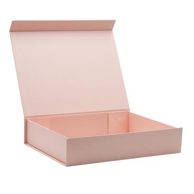 China Recycled Materials Custom Luxury Pale Pink Nail Polish Oil Cosmetics Rigid Cardboard Gift Box Packaging for sale