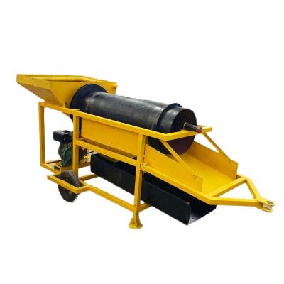 China mobile mini gold mining equipment small flake trommel mining machine gold mining equipment for sale