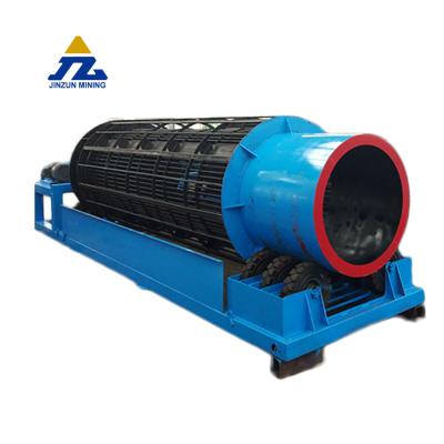 China Portable Gold Mining Gold Washing Plant Trommel Rotary Screen Scrubber for sale