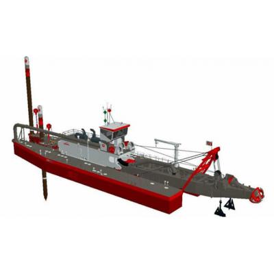 China China high quality boat sand dredger suction cutter sand lake river dredging equipment for sale for sale