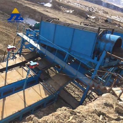 China Gold Mining Ore Mining Trommel Washing Rotary Screening Plant Diamond Mining Machine for sale