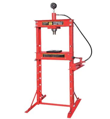 China Width 510mm 20 Ton Hydraulic Shop Press Automotive Working Range 35-912mm for sale