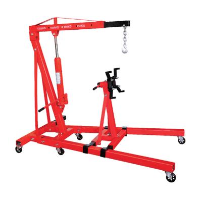 China Construction Works 2 Ton Folding Engine Crane Hoist Boom Working Range 0-2350mm for sale